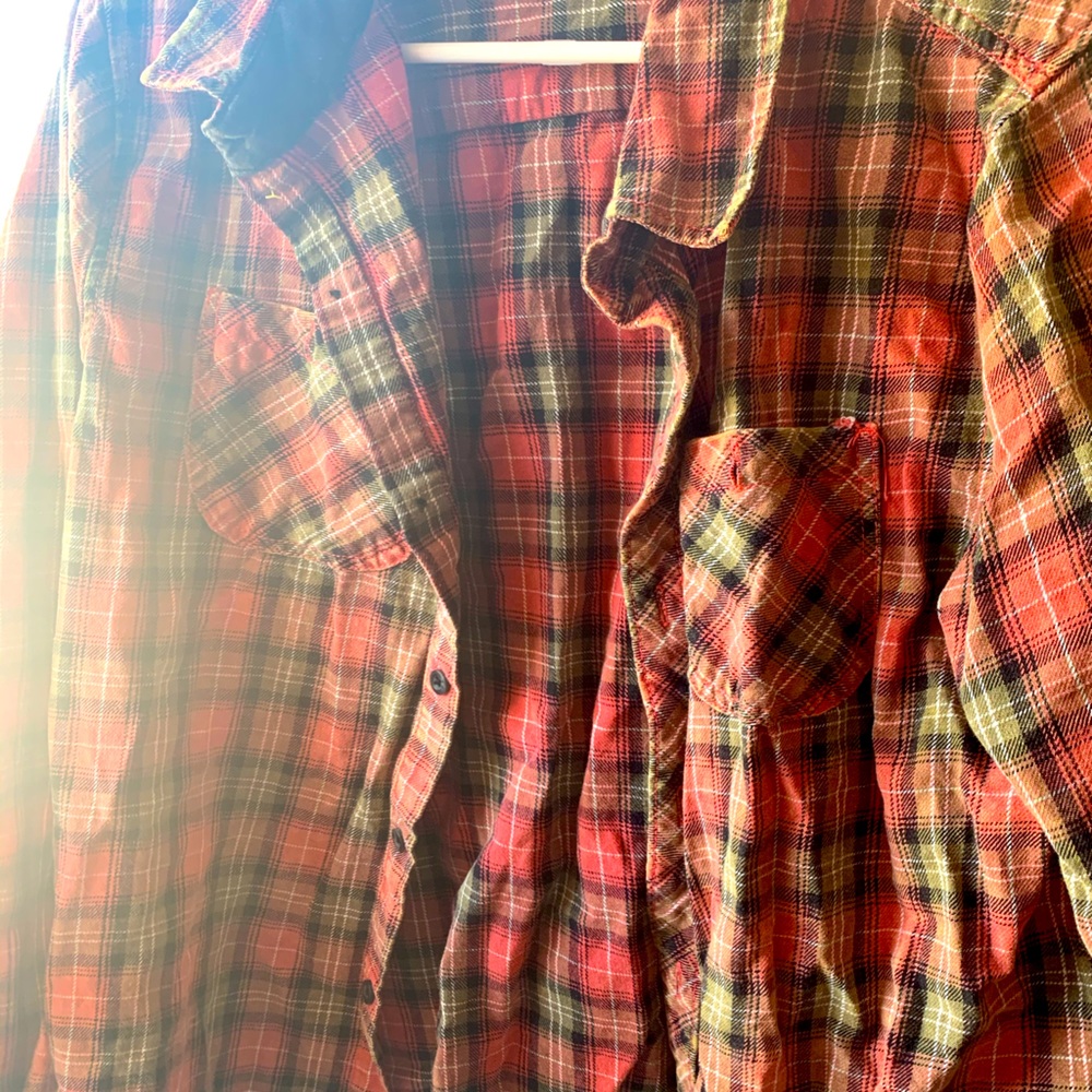 Peace sign Flannel